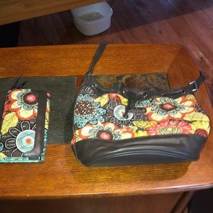 Vera Bradley tote and wallet